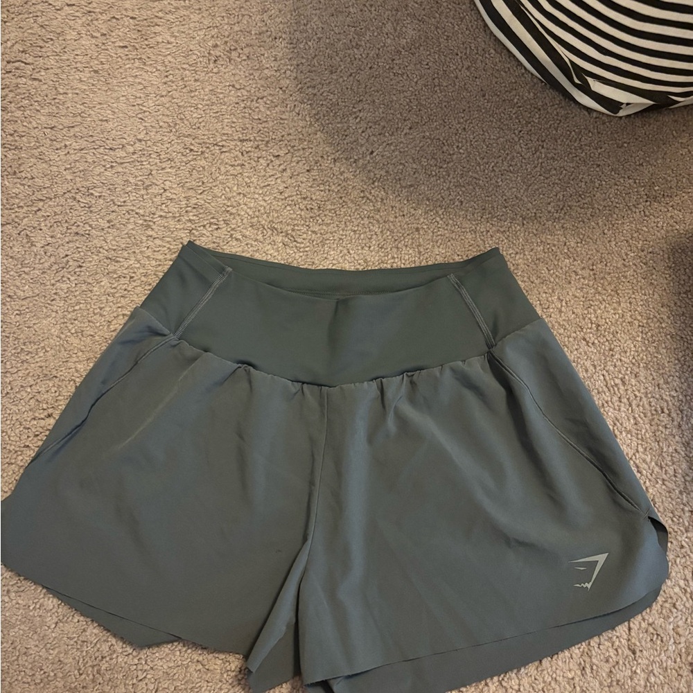 Gymshark Women's Dark Gray Athletic Shorts